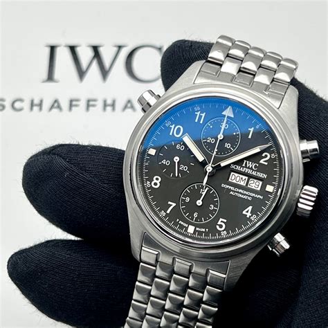 iwc flieger doppelchronograph|iwc doppelchrono review.